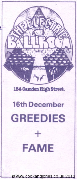 THE GREEDIES 1978