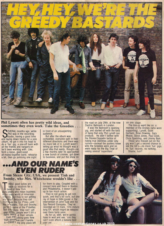 THE GREEDIES 1978
